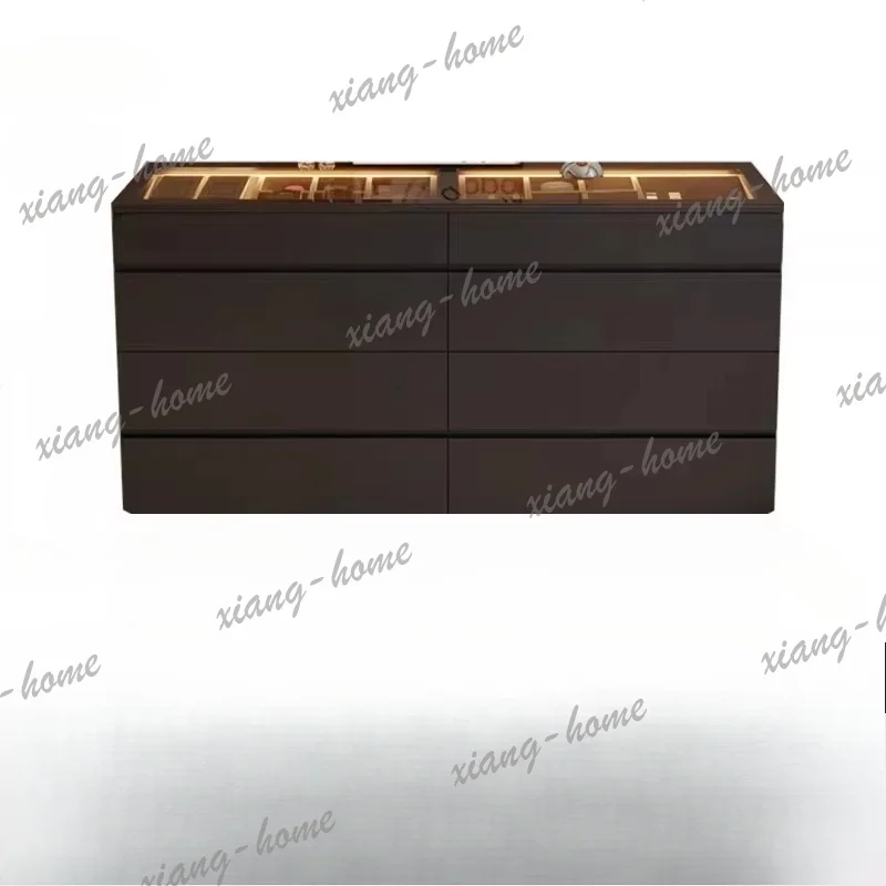Floor to Ceiling Jewelry Storage Cabinet Double Sided Drawer Display Bucket Organizer for Bedroom Cloakroom Home Furniture