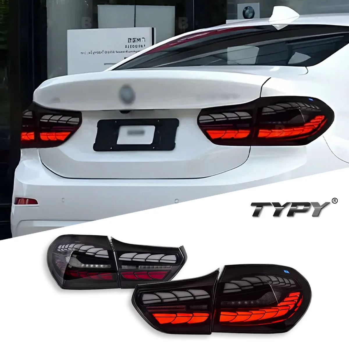 

TYPY Car For BMW F52 LED Taillights 2016-2022 Upgrade Modified to New DRL Dynamic Turn Signal LED Taillight Auto Accessories