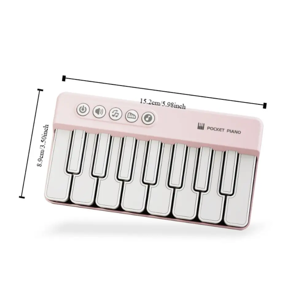 Educação precoce mini teclado elétrico aprendizagem música órgão eletrônico piano eletrônico brinquedo interativo com pontuação musical
