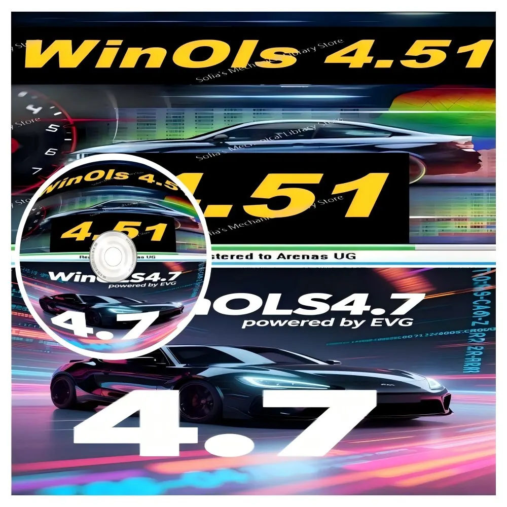 

WinOLS 4.7+WINOLS4.51 With Plugins Vmwar learning PDF+VIDEO send download link or cd Double Penetration diagnostic tools