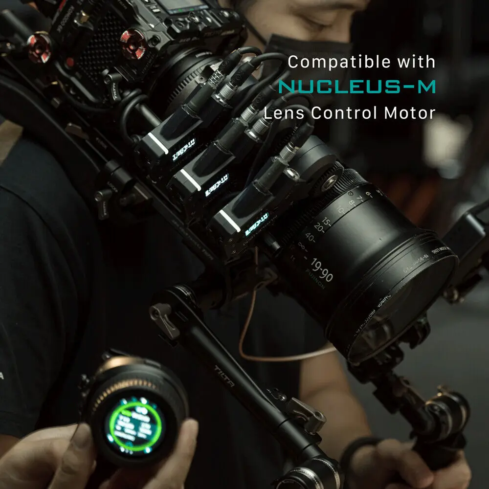 Tilta Nucleus-N 2 Nano II Hand Wheel Controller + Control Handle Camera Wirelss Follow Focus Lens control Handle