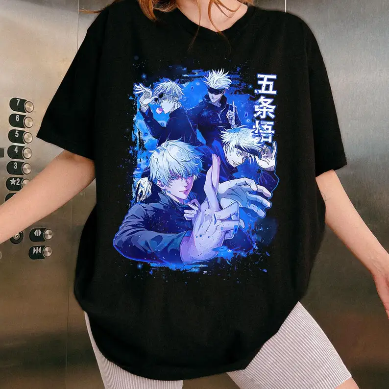 Anime Gojo Satoru Shirt, Anime Lover Shirt