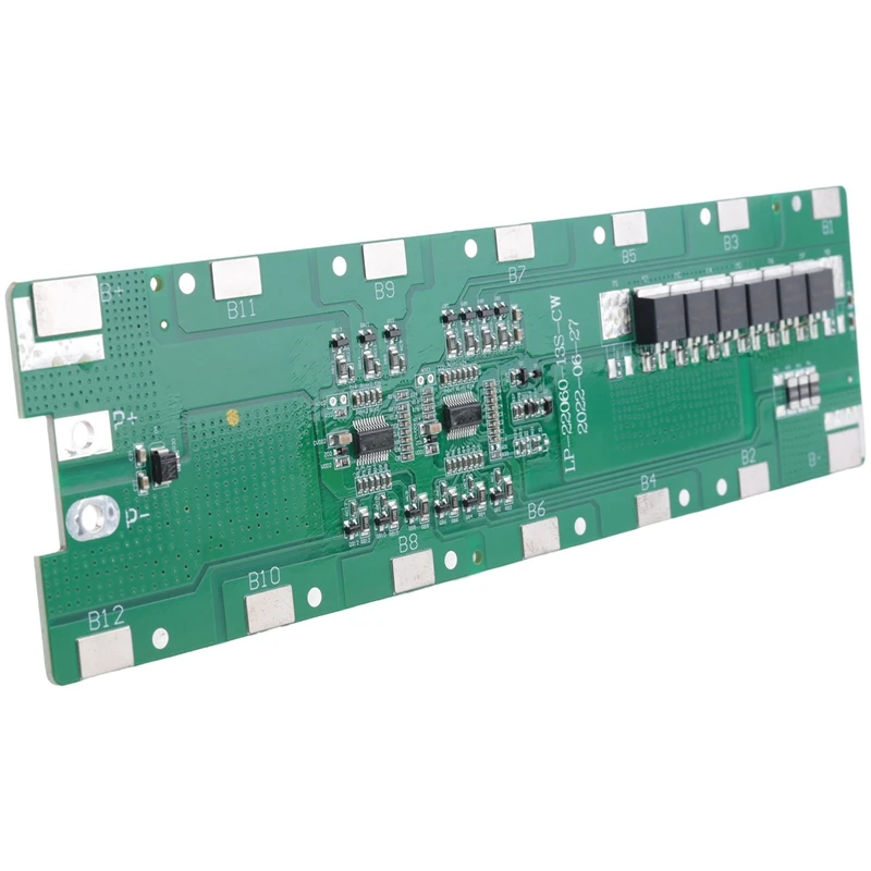 

13 Series Same Port 20A Electric Battery Car Electric Car Integrated Board Lithium Battery Protection Board