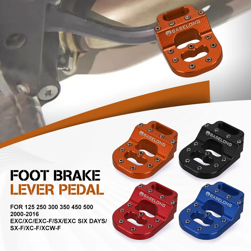 

Brake Lever Pedal Step Tip Extension For 125 250 300 350 450 500 2000-2016 EXC/XC/EXC-F/SX/EXC SIX DAYS/SX-F/XC-F/XCW-F