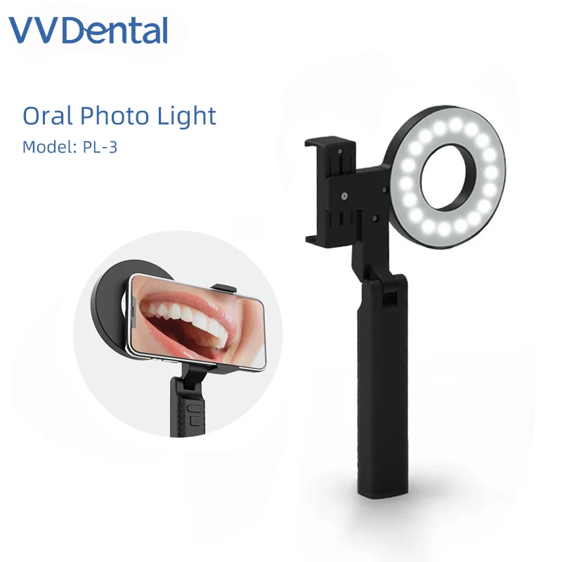 VVDental Dental Oral Filling Lamp Photography Dentistry Flash Light Equipment For Dentist Surgical Treatment With 18 LED Light