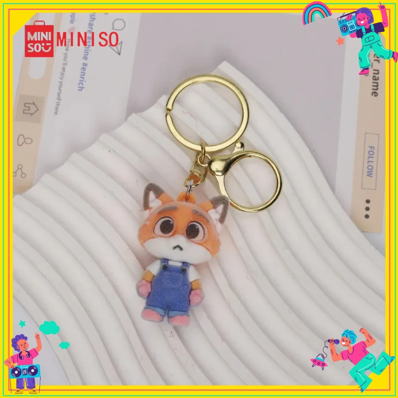 

! ** # *MINASO флокирование Zo/otopia Ke/брелок DIY ремесло мягкая резиновая фигурка кулон слепая коробка Коллекционная сумка Декор