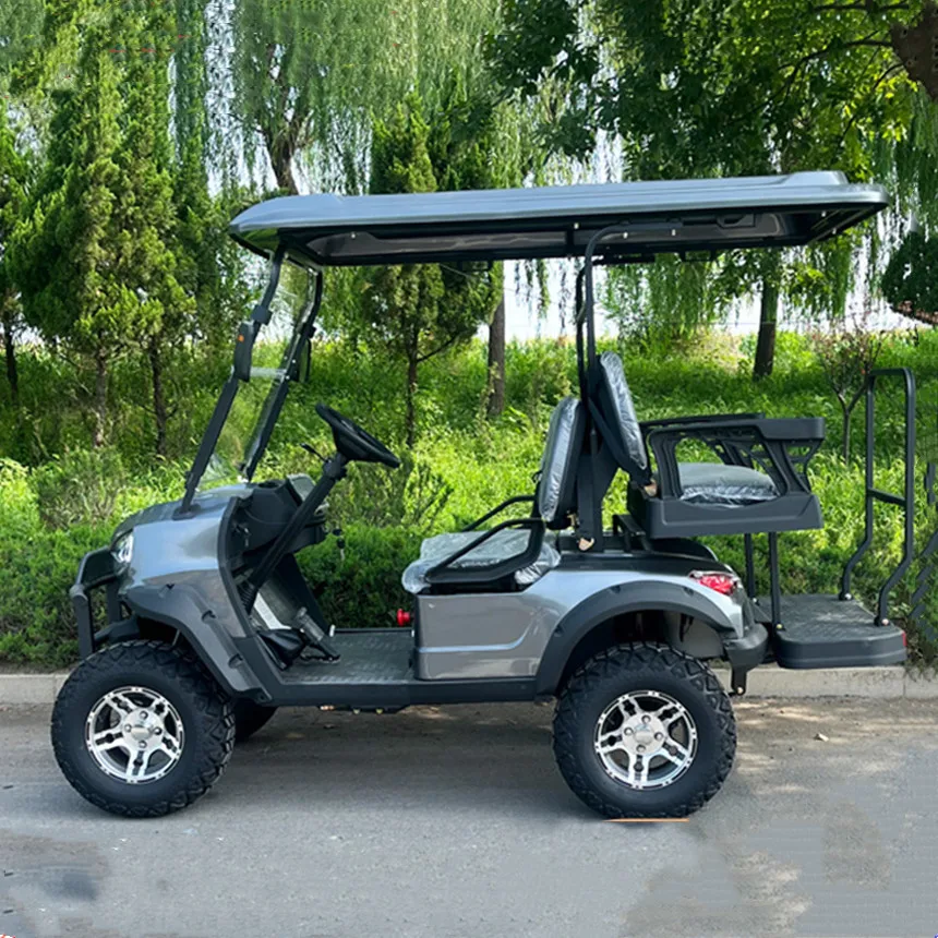 Customized 4 6 8 10 Seater Golf Cart Electric Car 5000W Motor Conversion Kit Cheap Electric Go Kart Golf Cart Adult Electric Car