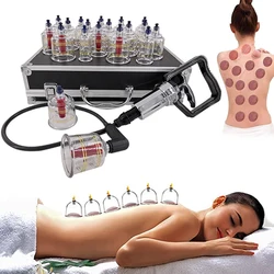 17cans Cupping Therapy Set Ventosas Cupping Plastic Vacuum Massager Medical Suction Cups Jars Ventosaterapia Ventosas Masaje Cup