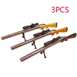 3pcs Cartoons Gel Pen Sniper Rifle 98K Kid Toy Pen 0.5mm Black Ink Korean Stationery