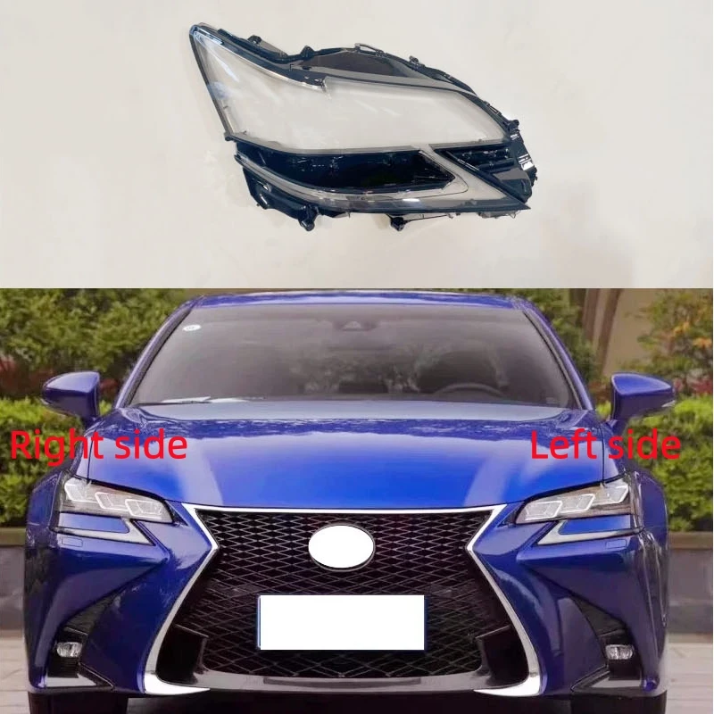 

For Lexus GS 2016 2017 2018 Headlight Cover Replacement Headlight Shell Headlamp Lens Headlight Glass