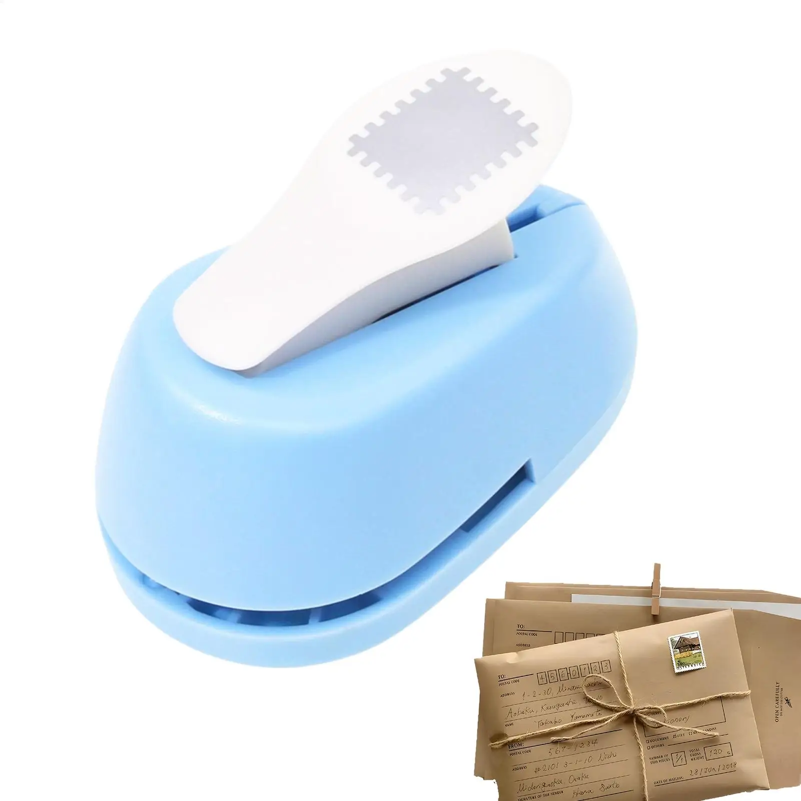 

One-piece Stamp Embossing Tool, Stamp Journal Hole Punch, Creative Handmade Embossing Tool, Journal Material Collection Tool