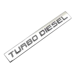 Insignia de Metal cromado 3d para maletero trasero de coche, logotipo de Turbo Diesel, pegatina de emblema, RAM 2500, calcomanía para cuerpo, pegatinas adhesivas, accesorios