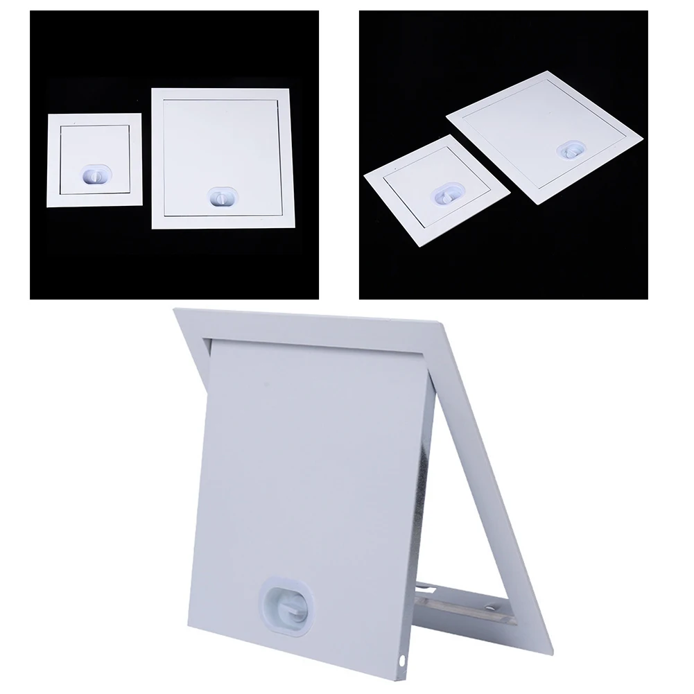 1pc Access Panel Inspection Port Hole ABS Access Doors Wall Ceiling Hatch Cover Rotary Switch Inspection Port Household Hardware