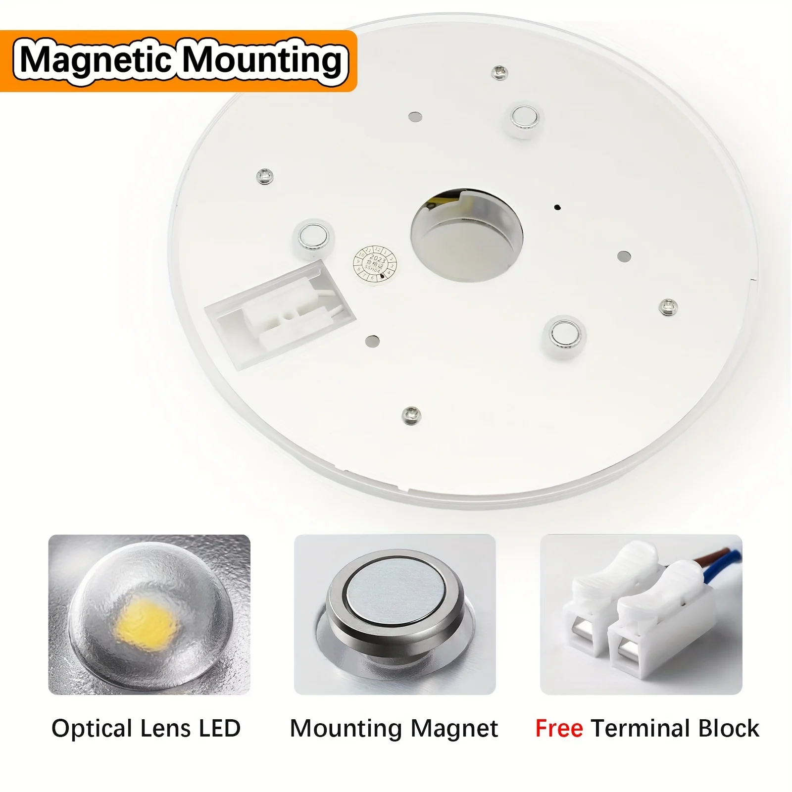 LED-paneelverlichting 85V-265V Plafondlamp LED-module 20W 40W Ronde vervangende LED-retrofit-lichtbord voor plafondlampen binnenshuis