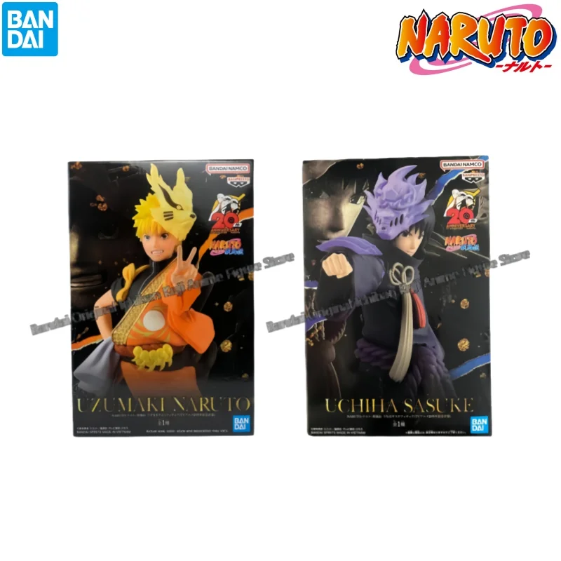 

В наличии Модель Куклы Bandai Совершенно новая в штучной упаковке Наруто Узумаки Наруто Учиха Саске Персонажи аниме Коллекционный гаражный комплект Экшн