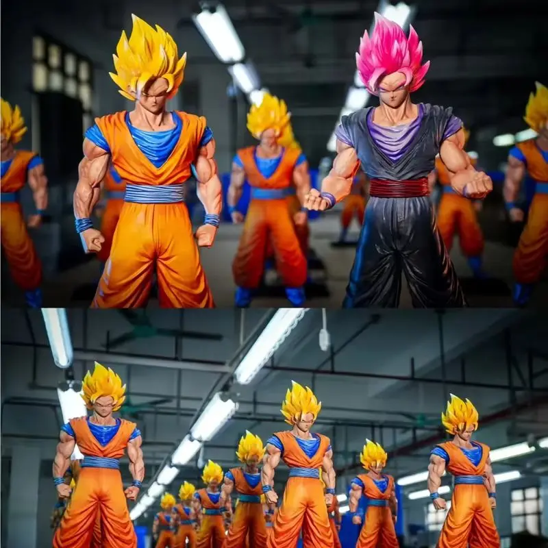 

New Dragon Ball Jt Statue Brother Star Trail Super V2 Goku Figure Same Anime Character Desktop Ornament Surprise Gift For Boys