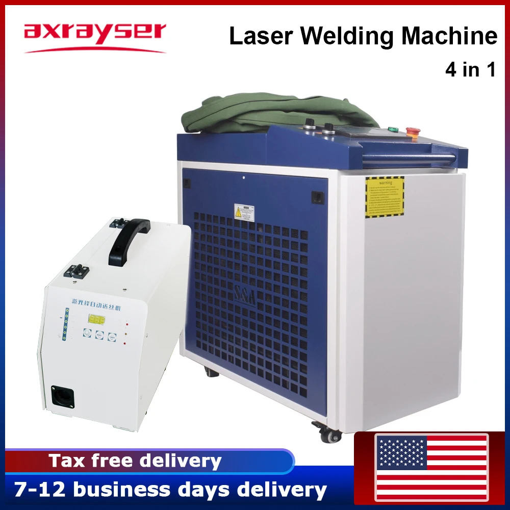 

1500W Laser Welding Machine 220V 60HZ with Raytools BW101 Handheld Head for Used for Metal Welding and Rust Removal