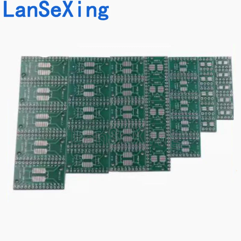 Carte PCB à insertion directe SMT, 7 cartes de conversion, MSOP10, SOT-23, SOP8 ~ 16 ~ 24 ~ 28