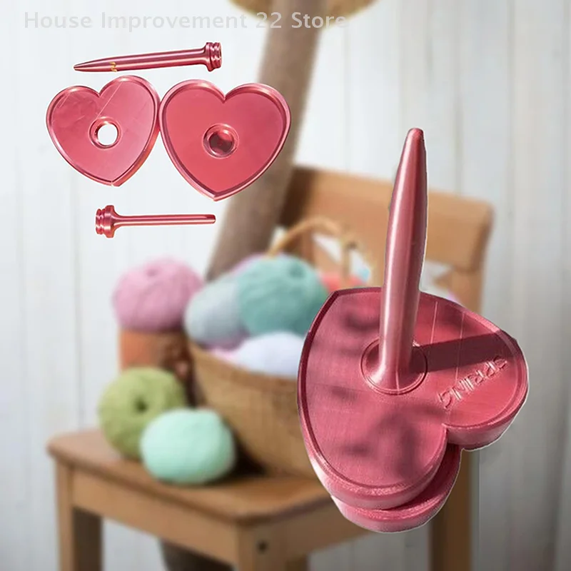 Shiny-Design Yarn Spinners/Holders Yarn Holder For Crocheting And Knitting Portable Yarn Spinner Yarn Organizer Storage
