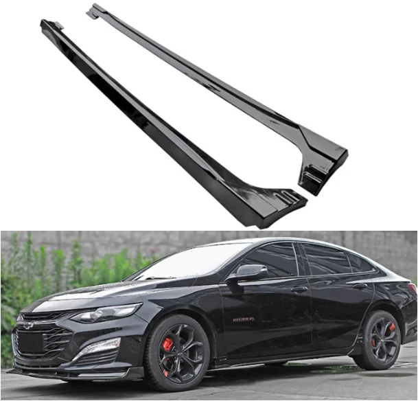 

Body Kits For Chevrolet Malibu XL 2016 2017 2018 2019 2020 2021 ABS Paint Door Side Skirts Aprons Extension Lip