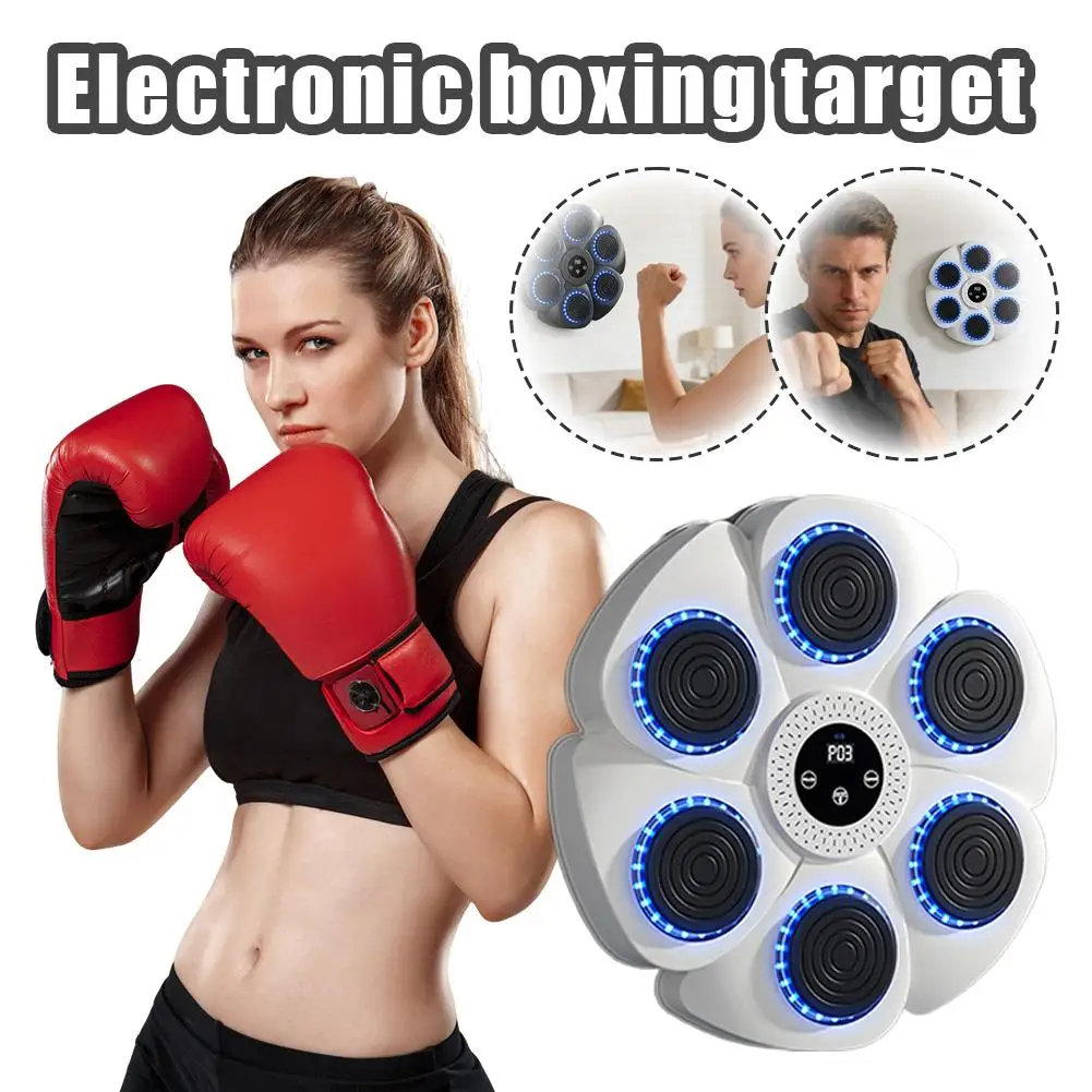 new-smart-bluetooth-music-electronic-boxing-target-household-adult-children-boxing-machine-universal-boxing-training-wall-target