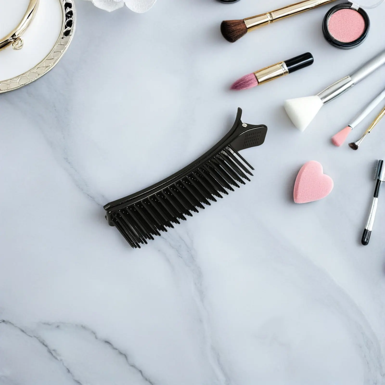 

Набор из 4 многофункциональных зажимов для разделения прядей, профессиональный инструмент для укладки и создания причесок для парикмахеров