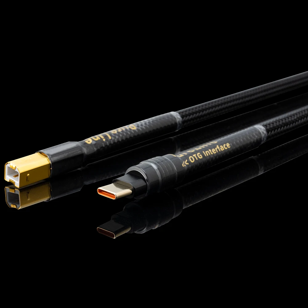 【Pureline】Canare L-4E6S Hifi OTG usb dac kabel usb b do typu c kabel stereo 6N OFC Data audio cyfrowy kabel do telefonu komórkowego dac — zdjęcie produktu 5