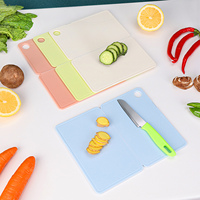 Foldable Camping Cutting Board Foldable Kitchen Cutting Board Portable Plastic Fruit Chopping Board for Outdoor Picnic Camping