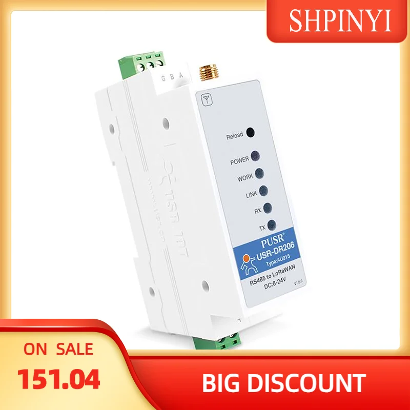 PUSR RS485 to LoRaWAN Converter Standard Activation Methods OTAA and ABP USR-DR206/DR216