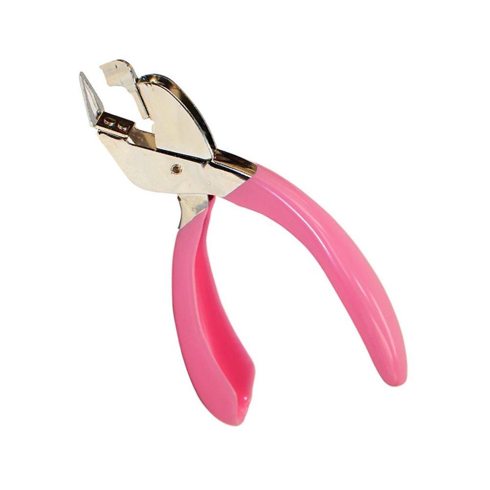 Staple Remover Tool Compact Pink Universal Nail Puller Handheld Extractor Office School Use Premium Material Safe Design Quick