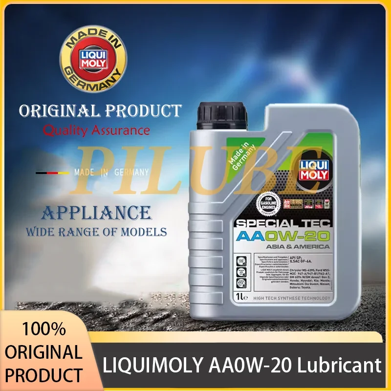 

LIQUIMOLY AA0W-20 1L Lubricant Anti-wear Fully Synthetic Lubricating Engine Oil Original Product