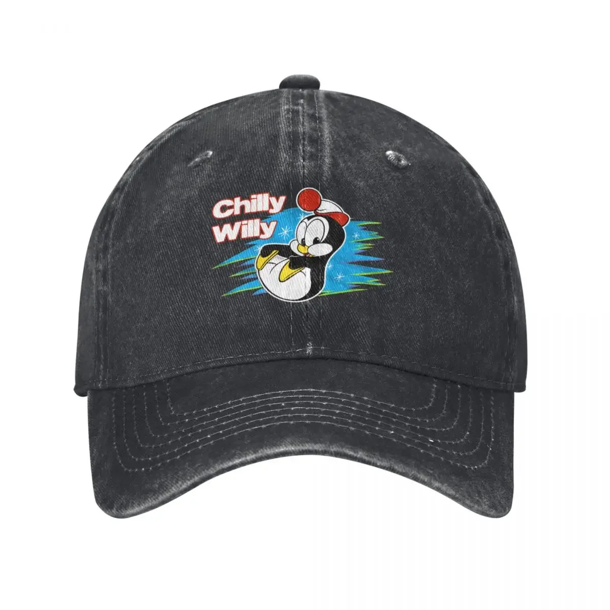 Cute Vintage Chilly Willy Throwback Tribute Baseball Cap Mountaineering birthday Mens Women's