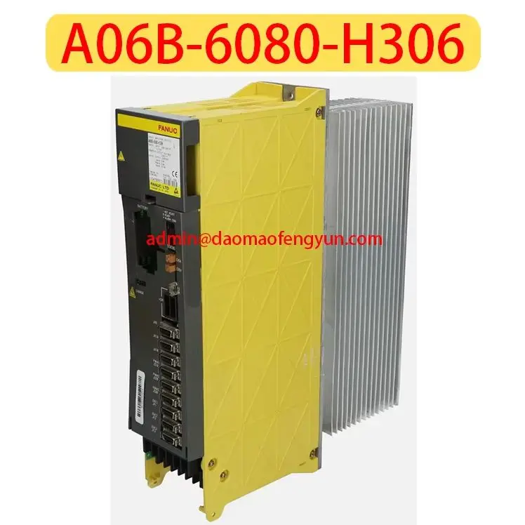 A06B-6080-H306 Used Genuine original Servo Drive，A06B 6080 H306，Fast shipping