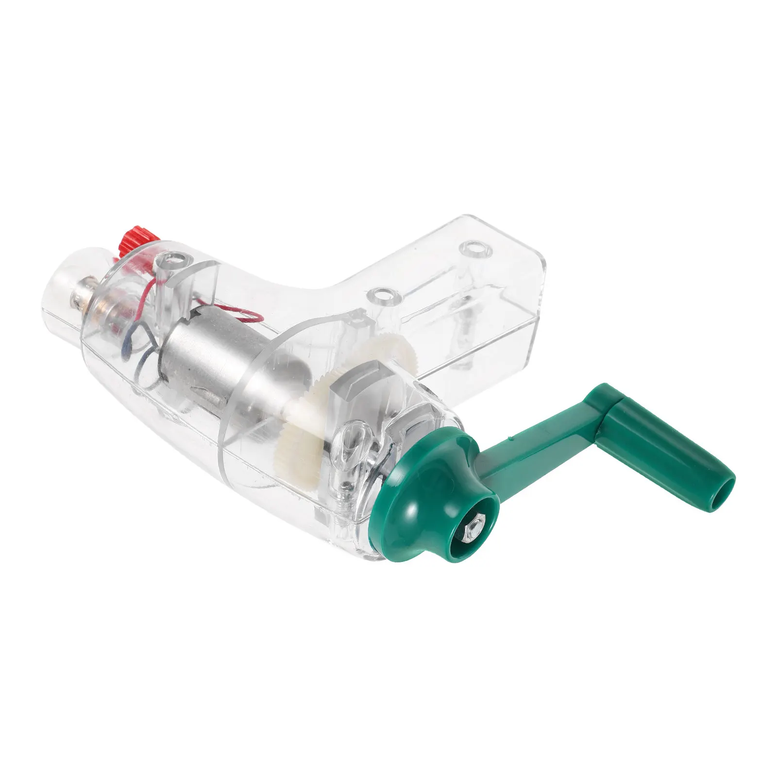 

Ручной генератор для научных экспериментов по электричеству, портативный ручной генератор, комплект для обучения физике