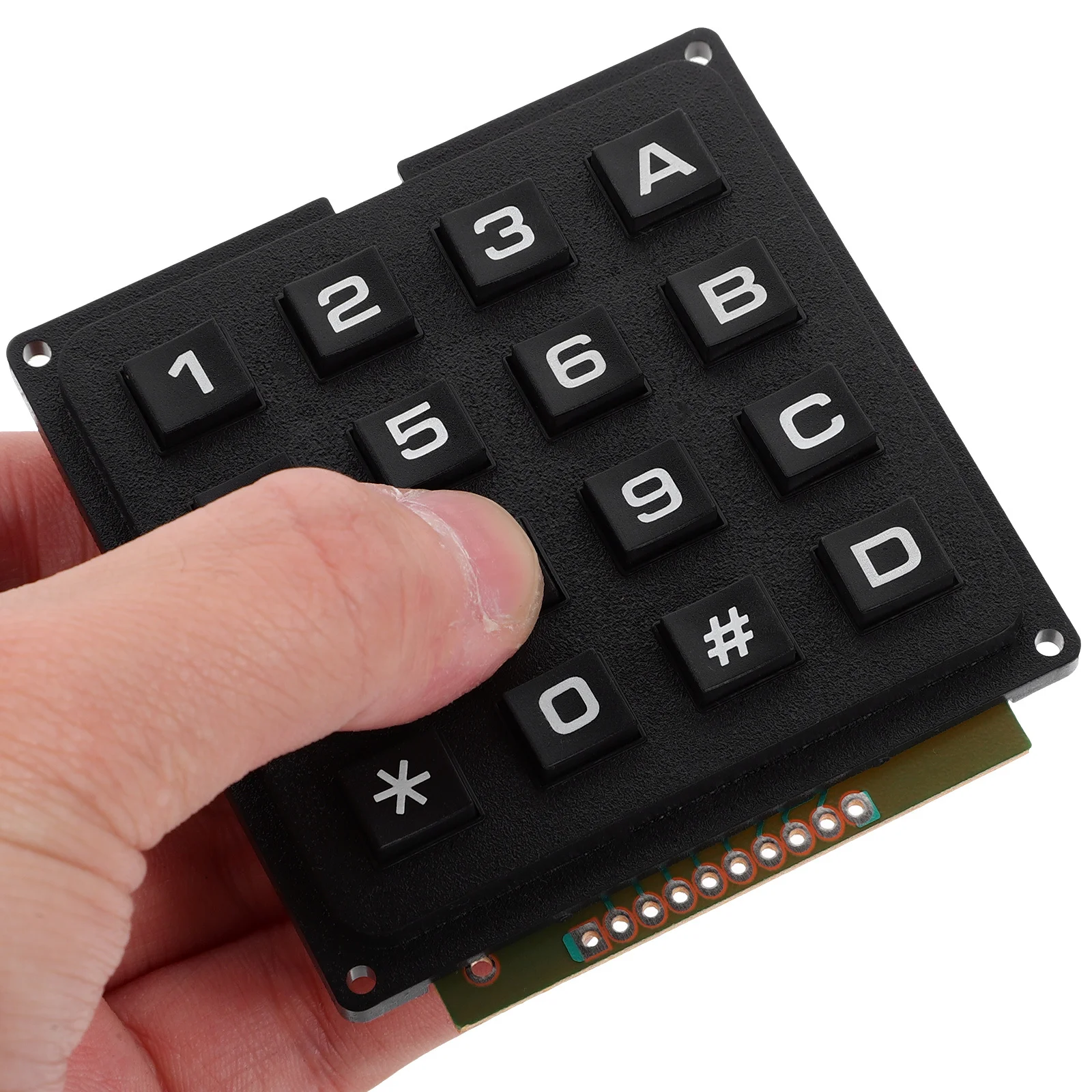 Membrantastatur-Tastaturmodul, 16 Tasten, industrielle Matrizen, Array-Schalter für Mikrocontroller, Tastaturmodul, Array-Schalter