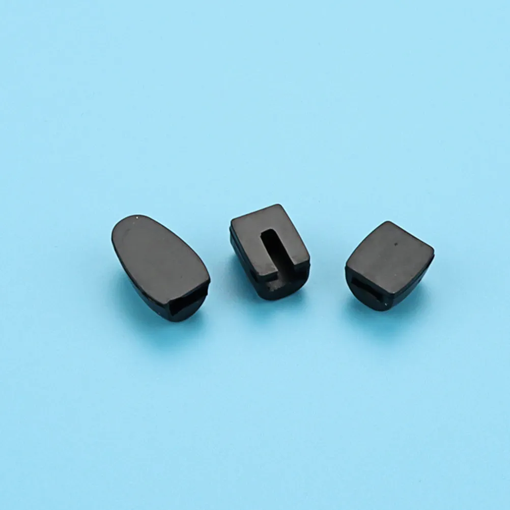 3Pcs Silicone Saxophone Side Key Pads Universal Fit for Alto Tenor Soprano Sax Thumb Rest Cushion Replacement Music Instrument