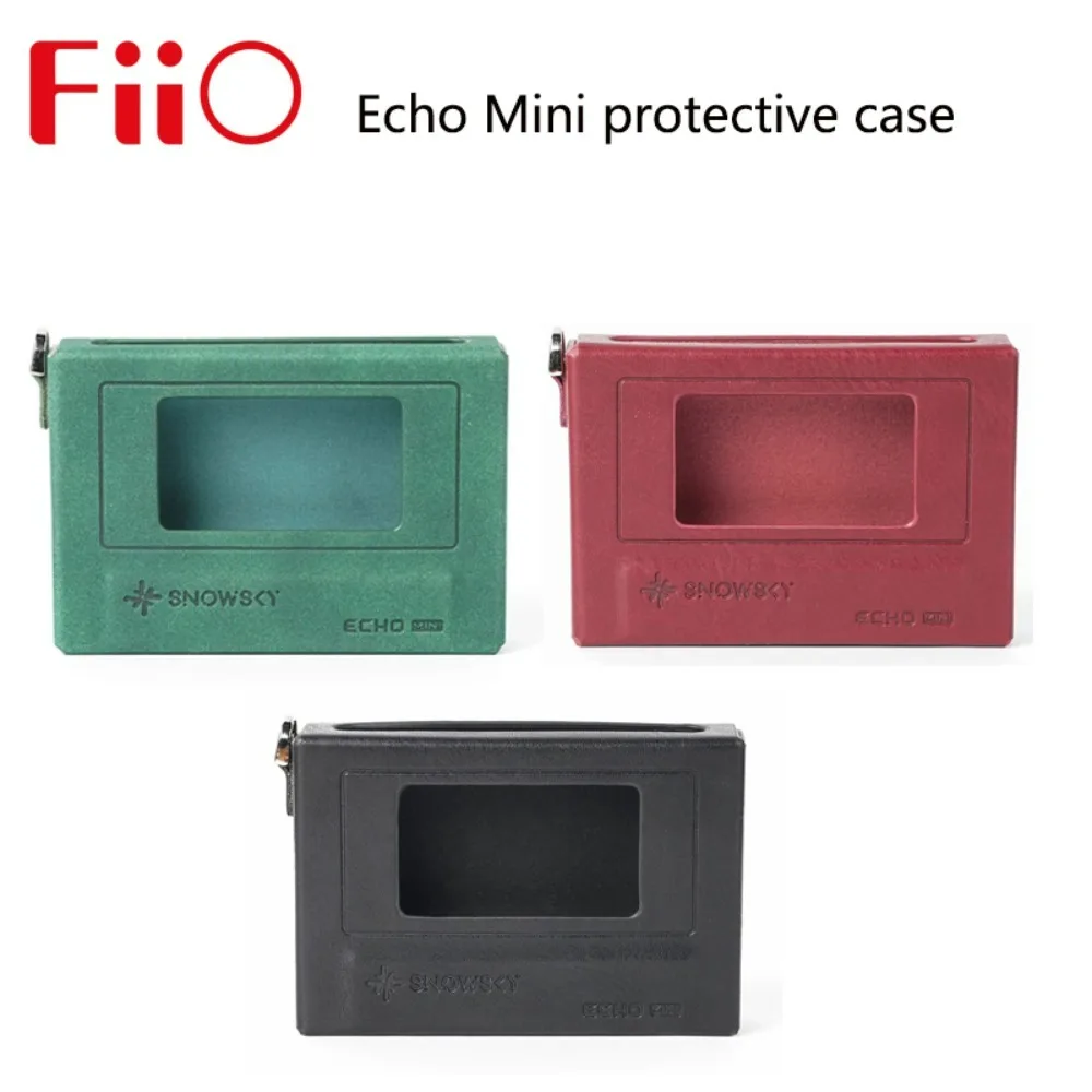 Premium Leather Case For FIIO SNOWSKY Echo Mini MP3 Player Anti-fall Protective Skin Shell Cover