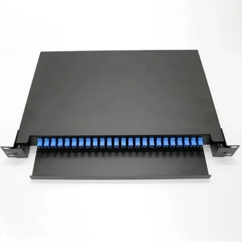 4 8 12 24 48 72 96 144 Port  Fiber Optic Terminal Patch Panel FTTH Outdoor Indoor Drawer Type Rack Type