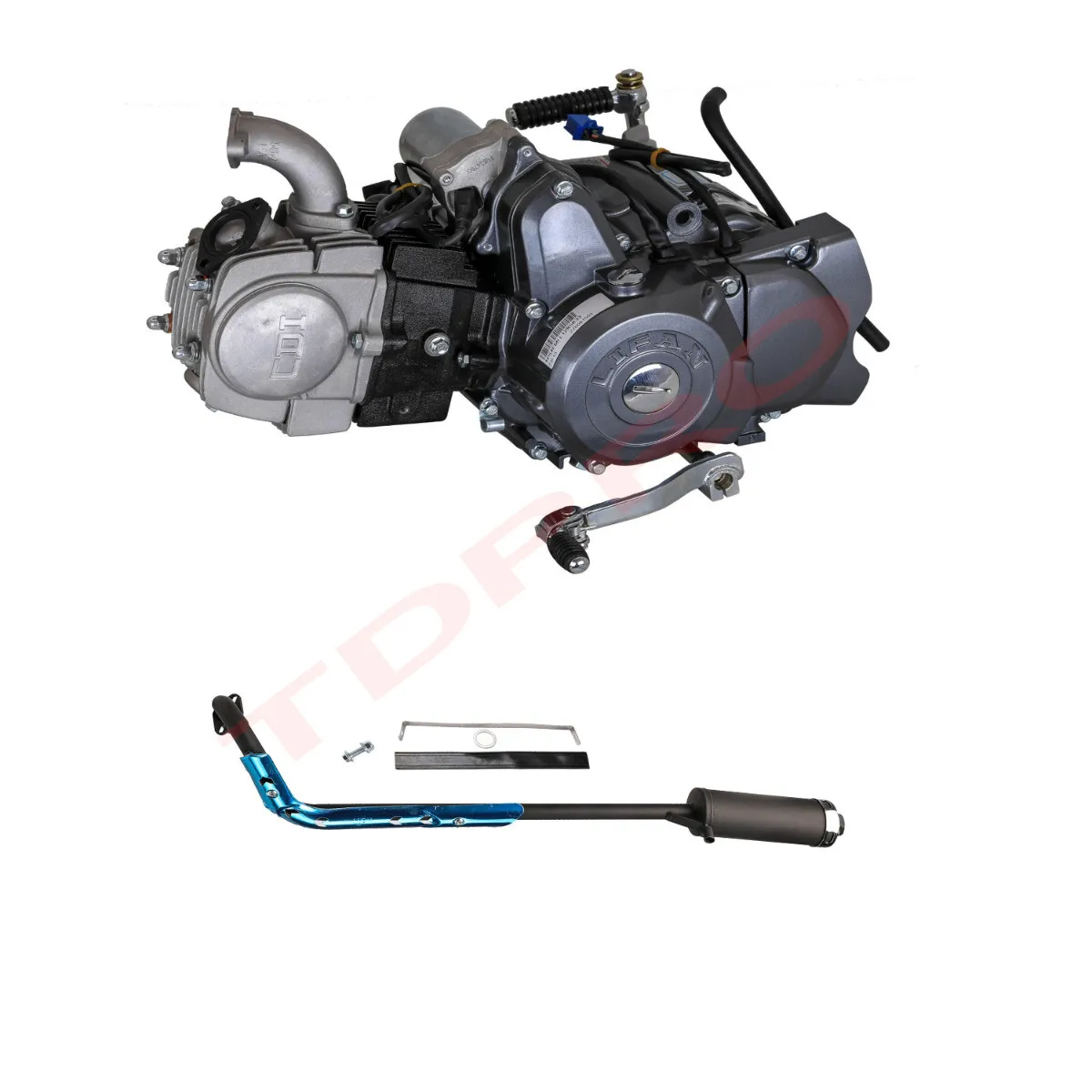 

Lifan Semi Auto 125cc Engine Motor Exhaust Pipe Kit For Honda CRF50 Z50 Pit Bike