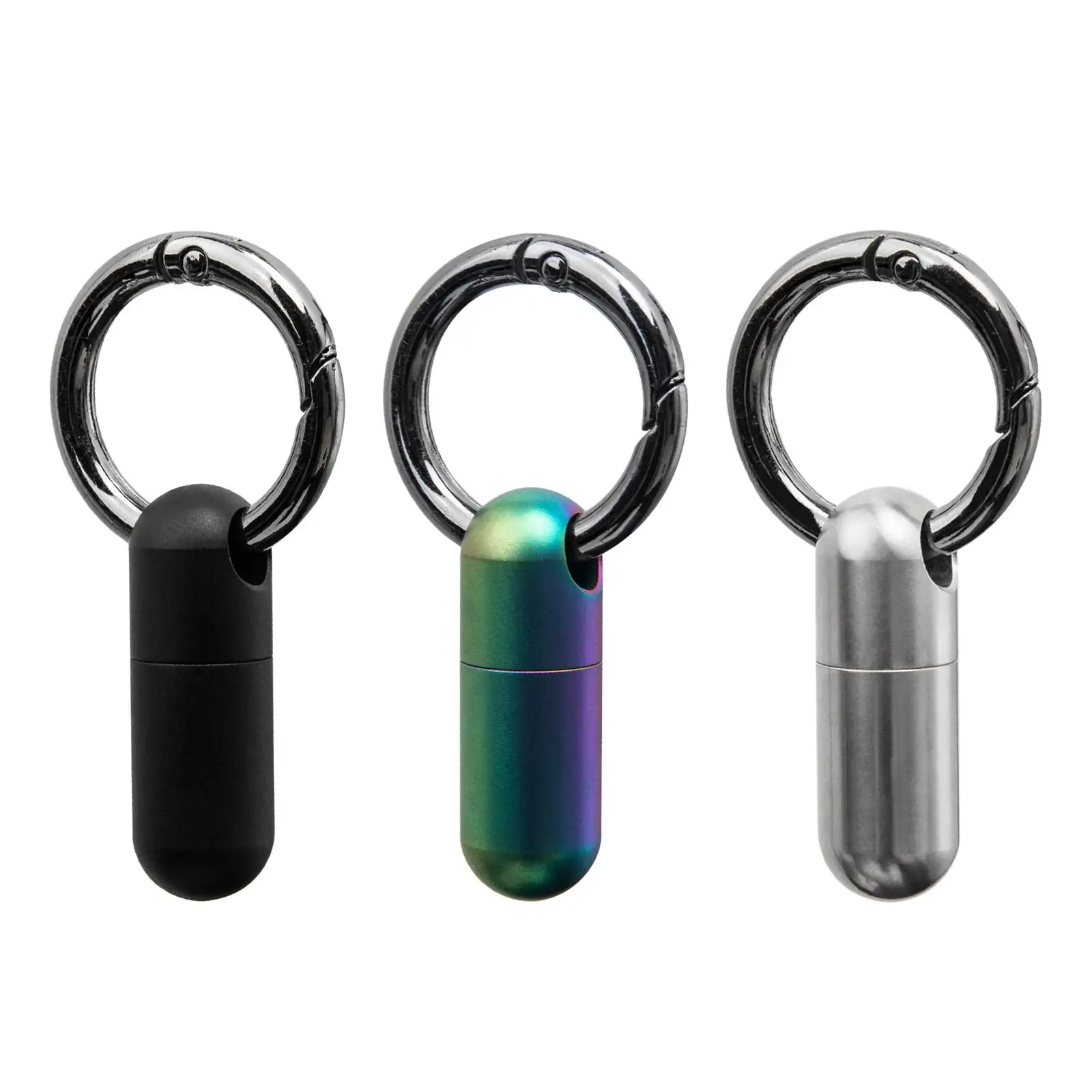 

Keychain Holder, Titanium Case Portable Waterproof Organizer