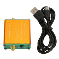 0.1MHz-6GHz Full Band Low Noise Amplifier 20dB High Gain LNA RF Module for SDR Ham Radio Antenna System Signal Booster Pro Grade