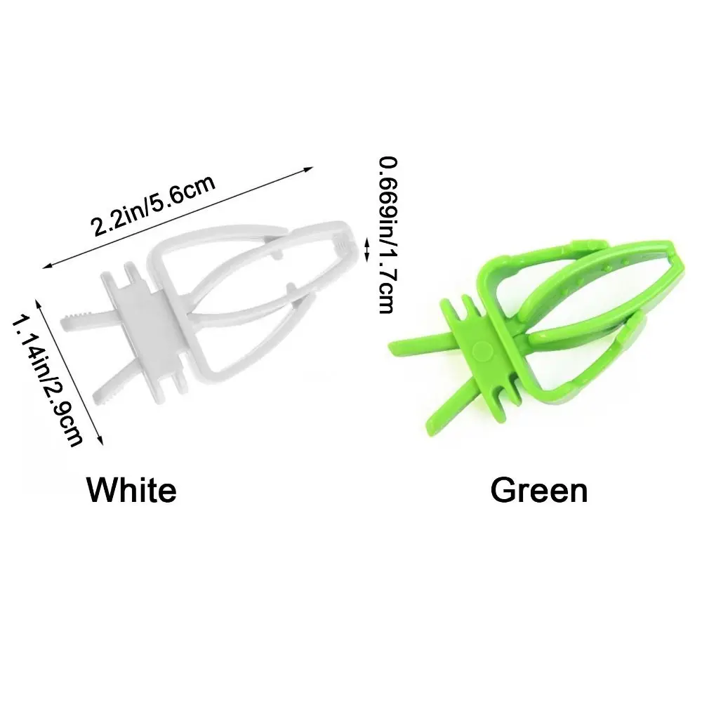 6Pcs Plastic Pet Bird Food Clip Portable Mini Birds Food Holder Practical Parrot Fruit Vegetable Clip Bird Cage Use