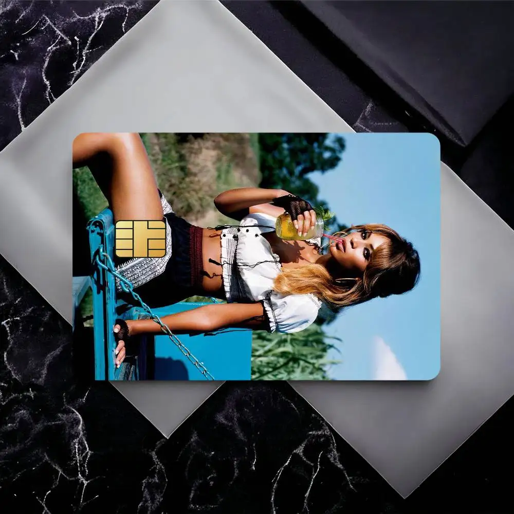 Singer B-Beyonce B'Day Bank Card Sticker Film Tape Skin For Credit Card Debit Card Waterproof Stickers