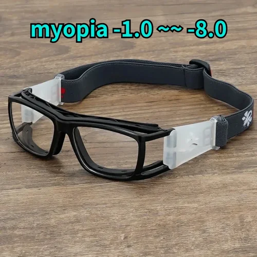 Gafas deportivas para miopía para adultos, gafas para baloncesto, fútbol, béisbol, antiimpacto, para entrenamiento físico, ciclismo, hipermetropía