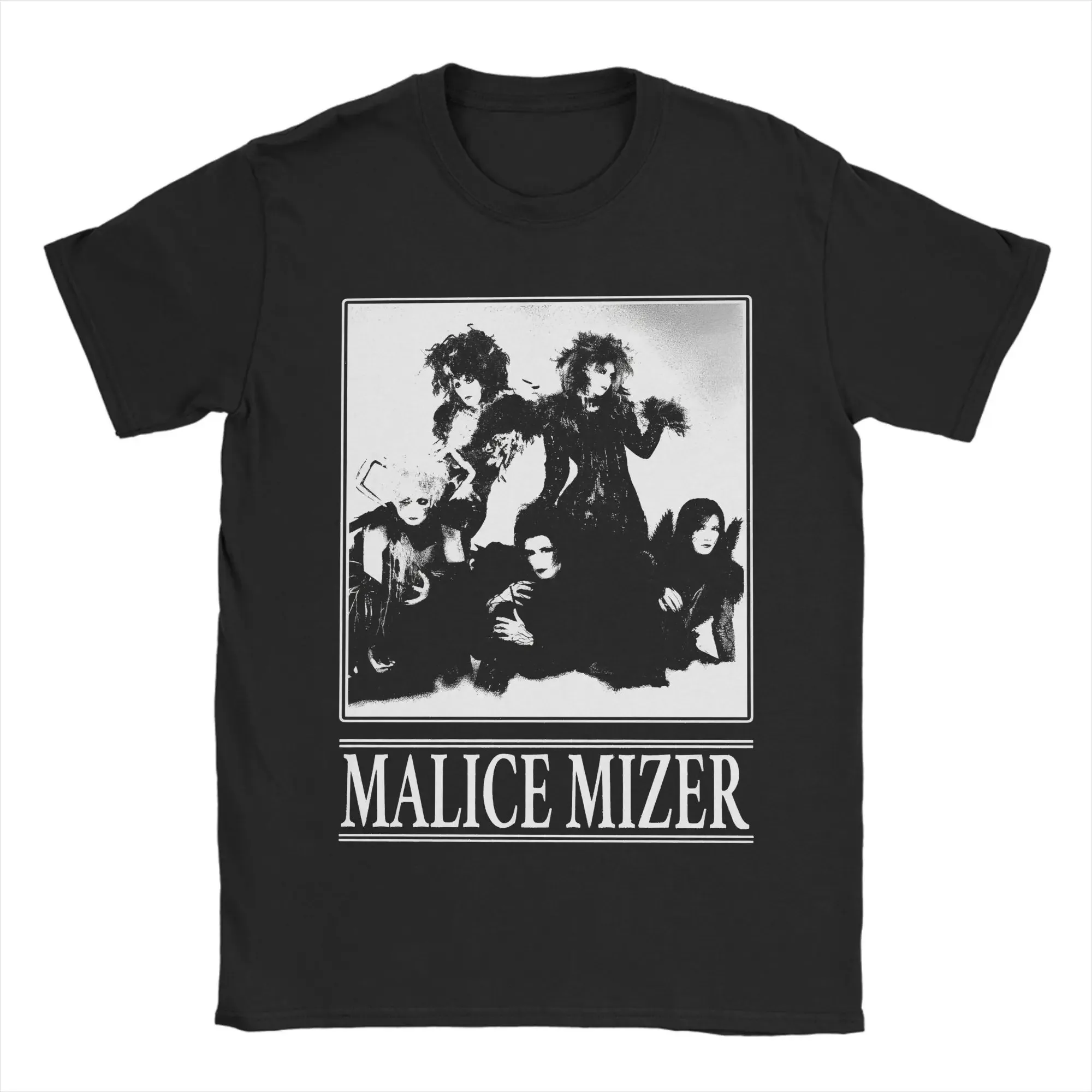 

Vintage T Shirt Summer Malice Mizer Trendy Cool T-Shirts Pure Cotton Tshirt for Man Awesome Design Short Sleeve Tees
