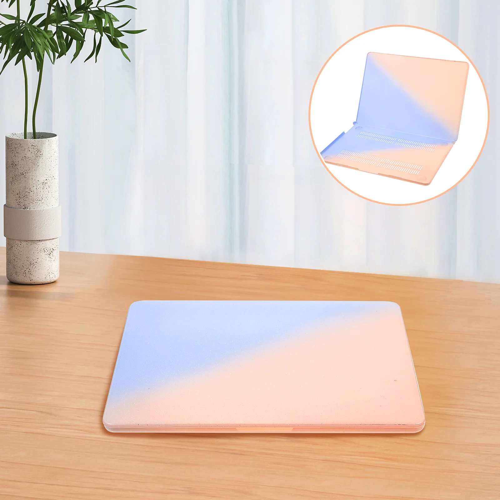 

Colorful Protective Shell For 13.6 Inch Laptop Sparkly Glitter Plastic Skin Cover Replacement Notebook Shell Scratch