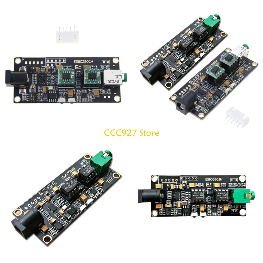 B03F ES9038Q2M Decoders Board with I2S Input PCM768KHz DSD512 Asynchronous USB Module
