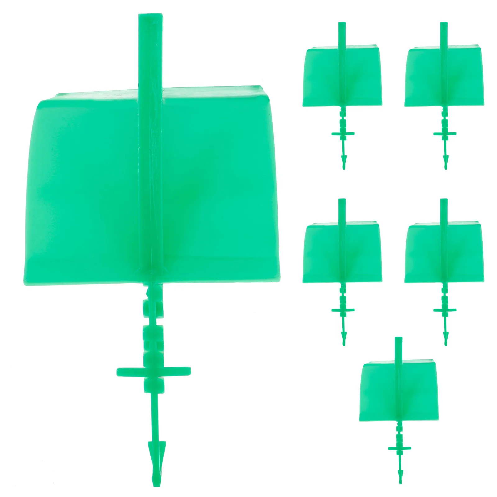 6Pcs Cicada Catcher Automatic Harvesting Tool Plastic Safe Design Fast Multiple Capture for Garden Yard Tree Insect Collection