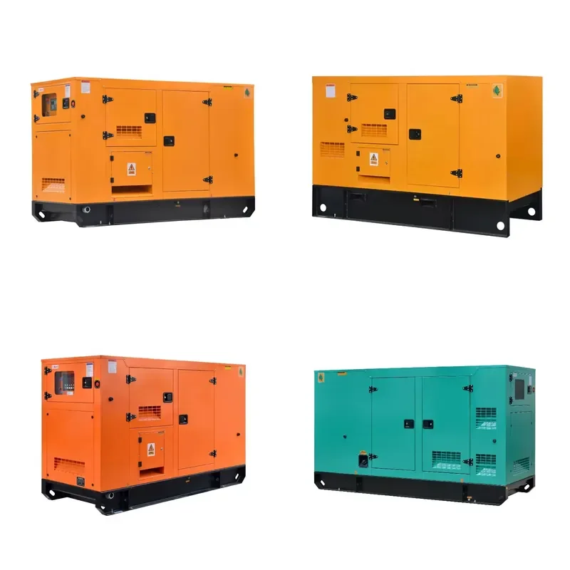 60HZ Single Phase 220/110V 40kw 40kva Soundproof Generator with Engine