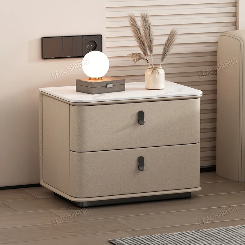 Lateral Nightstand Salon Drawers Closets Italian Side Table Korean Coffee Designer Articulos Para El Hogar Modern Furniture